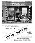 Northdown Road/Charles Potter Greengrocer [Guide 1903]
